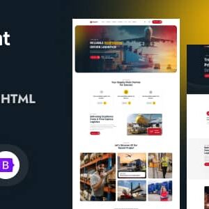 Onpoint Nulled – Logistics and Transportation HTML Template