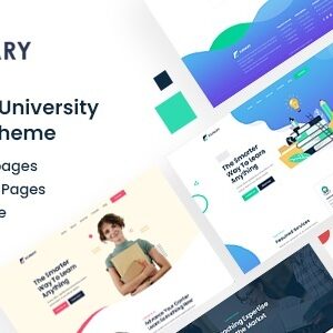Eginary v1.0 Nulled – Education & University WordPress Theme