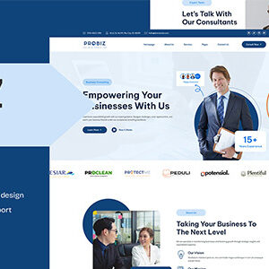 Probiz Nulled – Business Consulting HTML Template