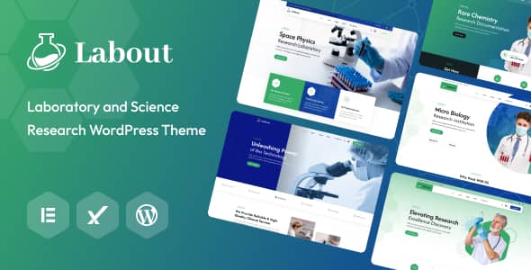 Labout v1.0 Nulled - Laboratory & Research WordPress Theme