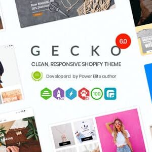 Gecko 6.2.3 Nulled – Responsive Shopify Theme – RTL support