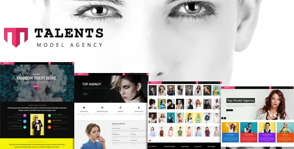 Talents v3.2.9 Nulled - Model Agency WordPress CMS Theme
