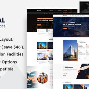 Dustrial v4.0.8 Nulled – Factory & Industrial WordPress Theme