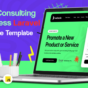 Websole Nulled – Creative and Business Consulting Laravel Landing Page Template