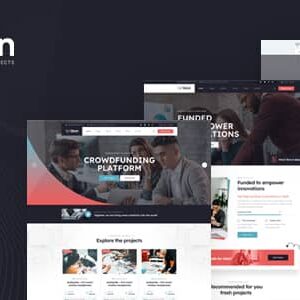 Qizon Nulled – Crowdfunding Projects HTML Template
