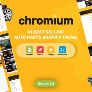Chromium v5.0 Nulled – Auto Parts Shop Shopify Theme
