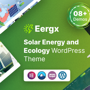 Eergx v1.0 Nulled – Ecology & Solar Energy WordPress Theme