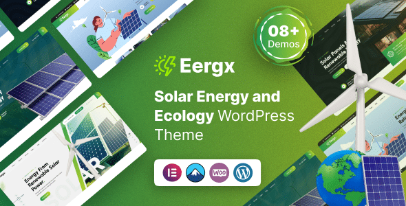 Eergx v1.0 Nulled - Ecology & Solar Energy WordPress Theme