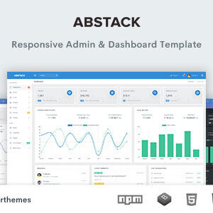Abstack v2.0.0 Nulled – Admin & Dashboard Template