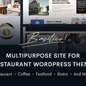 Basilico v1.0.0 Nulled – Restaurant & Cafe WordPress Theme
