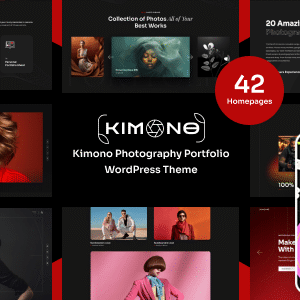 Kimono v10.0.2 Nulled – Photography Portfolio WordPress Theme