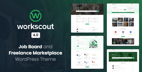 WorkScout v4.0.12 Nulled - Job Board WordPress Theme
