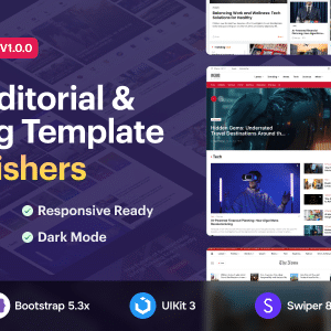 News5 Nulled – News & Magazine HTML5 Template