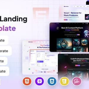 WriteBot v2.0.0 Nulled – AI Landing HTML Template
