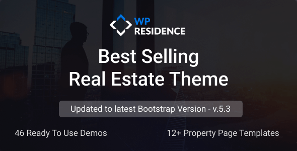 WP Residence v5.0.7 Nulled - Real Estate WordPress Theme