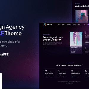Hecxa v1.0.0 – Creative Design Agency FSE WordPress Theme