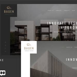 BAUEN v9.3.3 Nulled – Architecture & Interior Elementor WordPress Theme