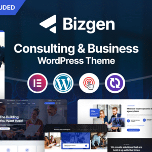 Bizgen v1.0.3 Nulled – Business Consulting WordPress Theme + RTL