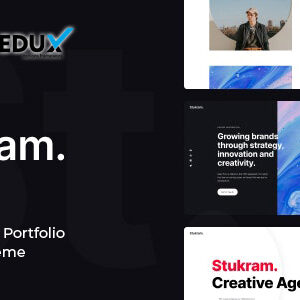 Stukram v6.0.5 Nulled – AJAX Agency & Portfolio WordPress Theme