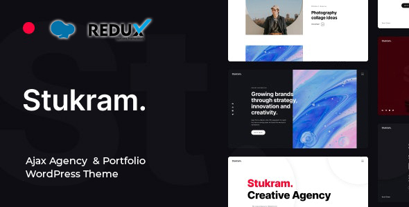 Stukram v6.0.5 Nulled - AJAX Agency & Portfolio WordPress Theme