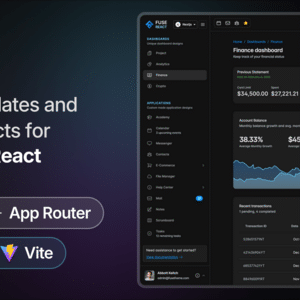 Fuse v13.0.0 Nulled – Next.js & React Admin Template