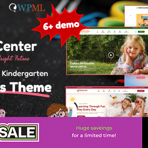 KidsCenter v1.3 Nulled – Kindergarten and Kid Care Education WordPress Theme