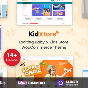 KidXtore v2.4.3 Nulled – Kids Clothing and Toys Store Elementor WooCommerce WordPress Theme