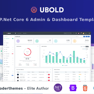 UBold Nulled – ASP.Net Core 6 Admin & Dashboard Template
