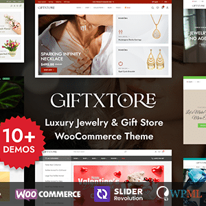 GiftXtore v1.7.3 Nulled – Luxury Jewelry & Gift Store Elementor WooCommerce WordPress Theme