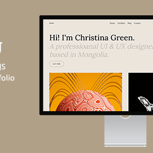 Naru Nulled – Tailwind NextJS Personal Portfolio Template