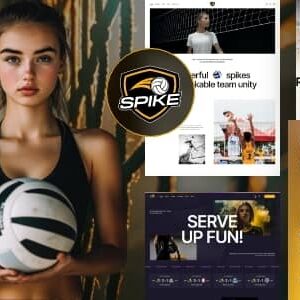 Spike v1.0 Nulled – Volleyball WordPress Theme