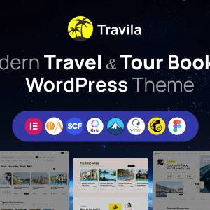 Travila v1.3 Nulled – Travel Booking WordPress Theme