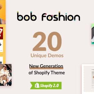 Bob Nulled – Fashion Shop Shopify