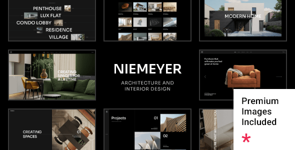 Niemeyer v1.0.2 Nulled - Architecture and Interior Design Theme