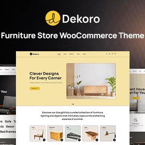 Dekoro v1.0.3 Nulled – Furniture Store WooCommerce Theme