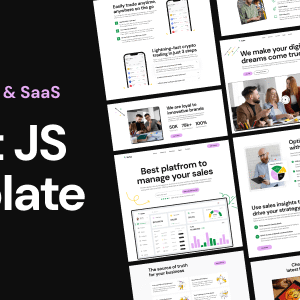 Sofax – Saas Startup React Js Template
