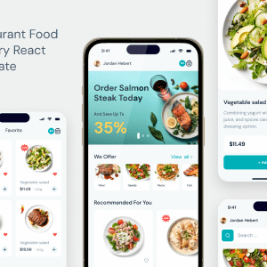 DineHub Nulled – Restaurant Food Delivery React Mobile App