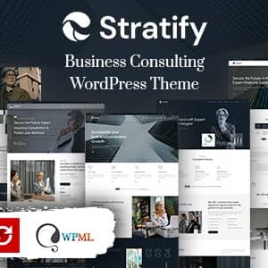 Stratify v1.1 Nulled – Business Consulting WordPress Theme