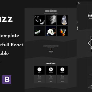 Glibuzz Nulled – Personal Portfolio React Template