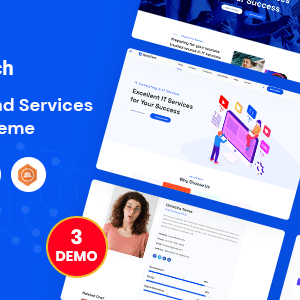 SpondTech v1.0.9 Nulled – IT Solutions And Services WordPress Theme