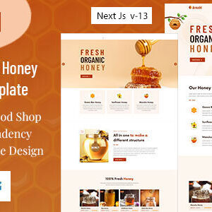 Annahl Nulled – Beekeeping and Honey Shop Next Js Template