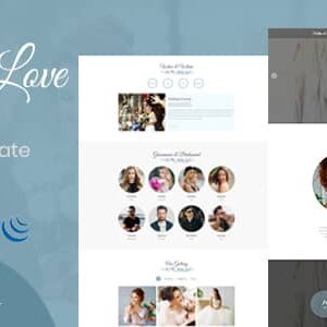 Twain Love Nulled – Responsive HTML5 Wedding Template