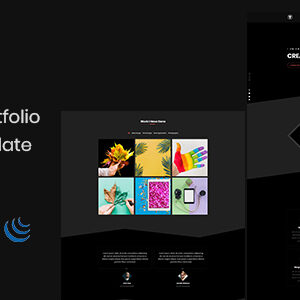 Telusa Nulled – Creative Portfolio HTML5 Template