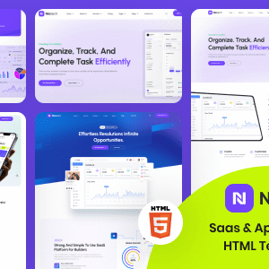 Niotech Nulled – Saas & App Landing Page Template
