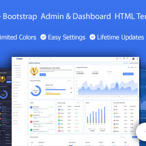 Nixlot v3.0 – Bootstrap Admin & Dashboard HTML Template