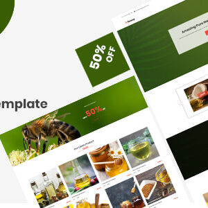 Tohoney Nulled – eCommerce Bootstrap 4 Template