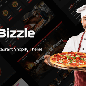 Sizzle Nulled – Fast Food & Restaurant Shopify Theme