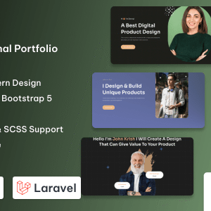 Natia Nulled – Personal Portfolio Laravel Template