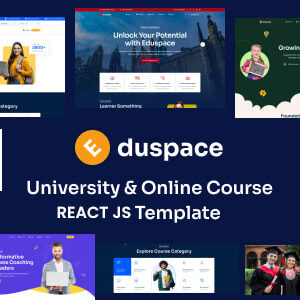 Eduspace Nulled – React JS Education, Online Course, University Template