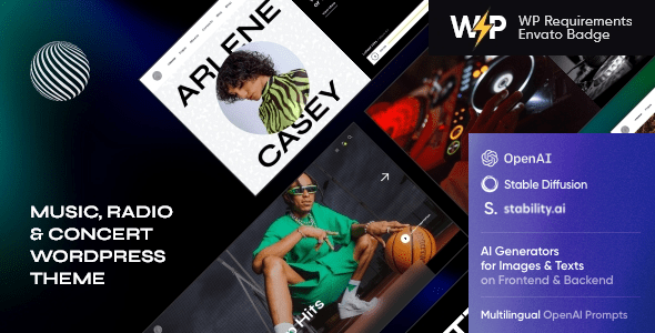 Verse v1.7 Nulled - Music, Radio & Concert WordPress Theme